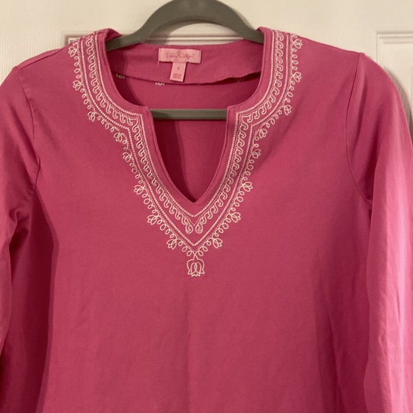 Lilly Pulitzer Shirt size S excellent condition Leigh 25” bust 34” - Picture 5 of 12